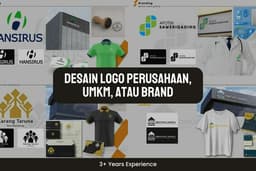 Desain Logo Perusahaan, UMKM, atau Brand (Style Modern dan Minimalist dengan kualitas terbaik)