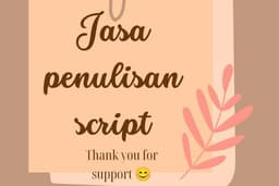 Jasa penulisan scrip
