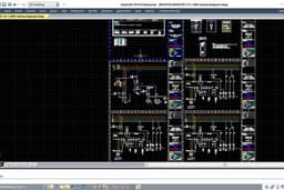 Electrical Cad Drawing (Panel Layout, Wiring Diagram, PLC, Layout Base Plate)
