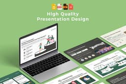 Jasa Desain Presentasi/Pitch Deck High Quality