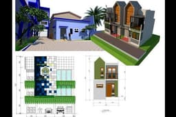 Jasa Drafter Gambar Kerja DED, Rumah, Furnitur (Autocad, Sketch Up, Inventor, Corel Draw, SW)