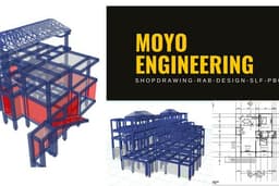 AutoCAD 2D-Gambar Kerja 5000/m2