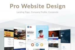 Jasa Website Professional Landing Page, Company Profile, Corporate