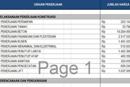 Perhitungan RAB , MC-0, CCO, ADDENDUM (Gedung, Jalan, Saluran, Fasilitas umum, Dll) - 25rb/m2