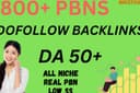 Jasa Backlink PBN 800 Post Dengan DA 50+ Permanen Efek Joss