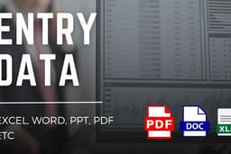 Jasa Input Data Excel Word Pdf