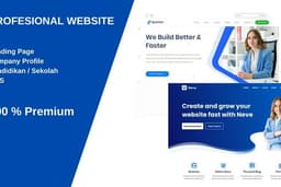 Pembuatan Profesional Website Menggunakan Wordpress Company Profile, Landing Page, CMS