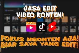 Jasa Video Editing Short Video Konten Social Media 1 Hari Jadi