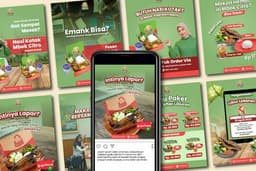 Desain Web banner, Feed Sosial Media, Poster 