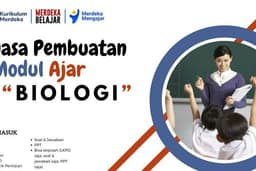 Pembuatan Modul Ajar Kurikulum Merdeka Mapel "Biologi"