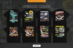 Desain Kaos Streetwear Custom Modern