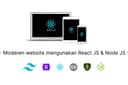 Jasa Pembuatan Website Modern & Responsif Menggunakan React.js, Next.js & Node.js