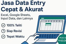 Jasa Data Entry Cepat, Akurat, dan Terjangkau – Siap Bekerja Full Time!