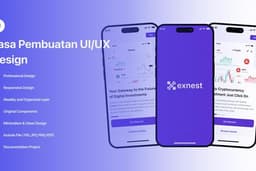Jasa Desain UI/UX Profesional (Web, Dashbaord, Mobile App) Clean dan Minimalism