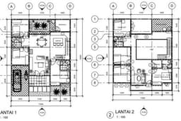 Jasa Gambar Kerja 2D Arsitektur & Struktur – AutoCAD, Revit, As Built, IMB