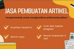 Jasa Pembuatan Artikel Akademik