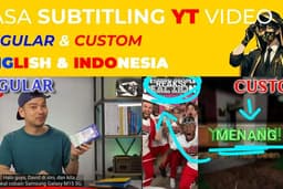 JASA YOUTUBE CC/SUBTITLES - REGULER & CUSTOM - ENGLISH & INDONESIA