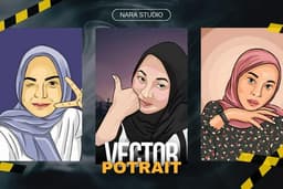 FACE VECTOR ART - VECTOR POTRAIT