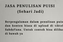 Penulisan Puisi Dengan Desain Estetik