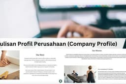 Jasa Penulisan Profil Perusahaan Profesional untuk Meningkatkan Branding Bisnis Anda