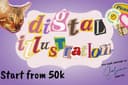 Ilustrasi Karakter/foto/orang/binatang 