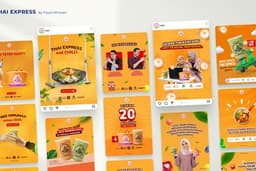 Jasa Desain Feed Instagram / Social Media Management (Desain+Copywriting)