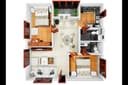 DESAIN 3D FLOOR PLAN AND INTERIOR
