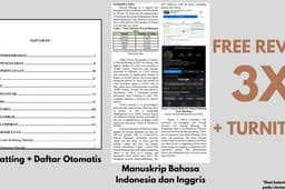 Jasa Rapikan Dokumen, Formatting, dan Pembuatan Manuskrip Karya Ilmiah Bahasa Indonesia dan Inggris