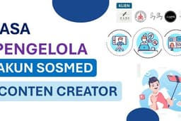 Jasa Pengelola Akun Media Sosial (Content Creator) Terjangkau dengan Desain Feed IG Menarik