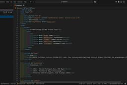 CODE PEMROGRAMAN DART, HTML, AND CSS