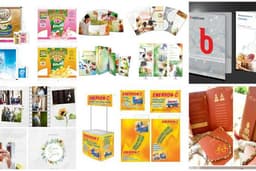 Design Project (Media Promosi, Visual Identity, Packaging, Album Template, Invitation & Catalog)