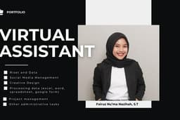 Data Entry, Olah Data, Virtual Assistant, Administrasi Kantor