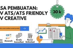 JASA PEMBUATAN CURRICULUM VITAE ATS / CV ATS FRIENDLY / CV CREATIVE / DAFTAR RIWAYAT HIDUP 