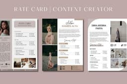 Jasa Pembuatan Rate Card untuk Content Creator dan Influencer Media Sosial