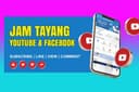 JAM TAYANG YOUTUBE | VIEW | LIKE | COMMENT