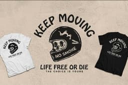 Desain Ilustrasi Vintage Retro Untuk Desain Kaos