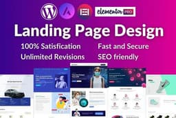 Jasa Landing Page Berbasis Wordpress/ Custom Sesuai Kebutuhan