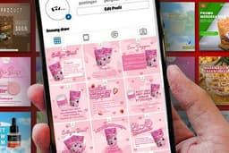 DESAIN BRANDING MEDIA SOSIAL FEED INSTAGRAM, FACEBOOK