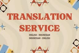 Terjemahan Teks Bahasa Indonesia - Inggris >1000 Kata