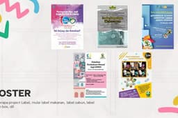 Design Banner/Poster Modern Minimalis, Untuk Perusahaan dan UMKM