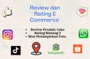 Jasa Review E- Commerce, Gmaps, Rating Bintang 5 😍