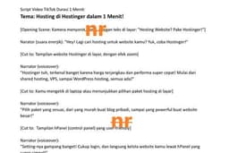 Penulisan Artikel, Penulisan Script untuk Konten, Penulisan Dokumen Resmi dan Penerjamahan