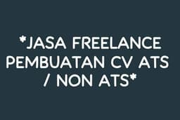 JASA PENULISAN CURRICULUM VITAE (CV) ATS ) / NON ATS PROFESIONAL