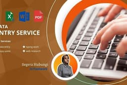 DATA ENTRY PELAYANAN FAST 24 JAM
