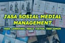 Jasa Desain Feed / Sosial Media Management / Kelolal Instagram ( corporate, umkm, start up dll )