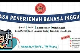 Jasa Penerjemah Dokumen Akademik