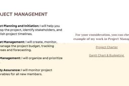 Project Management 