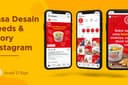 Desain Instagram Feeds & Story Untuk Berbagai Akun Instagram Bisnis
