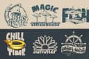 Desain t-shirt untuk brand, merch band, komunitas
