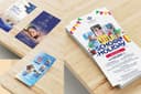 Desain Brosur/Flyer (1 Halaman/Lipat 2/Lipat 3)
